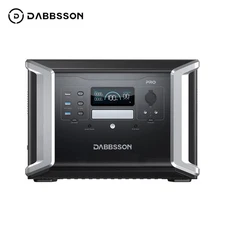 Dabbsson Portable Power Station 2400W Solar Generator for Outdoor Camping Home