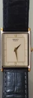 Vintage Seiko Quartz Tank Watch 5P30-5B29 Two Tone Rectangular Dress Watch Runs