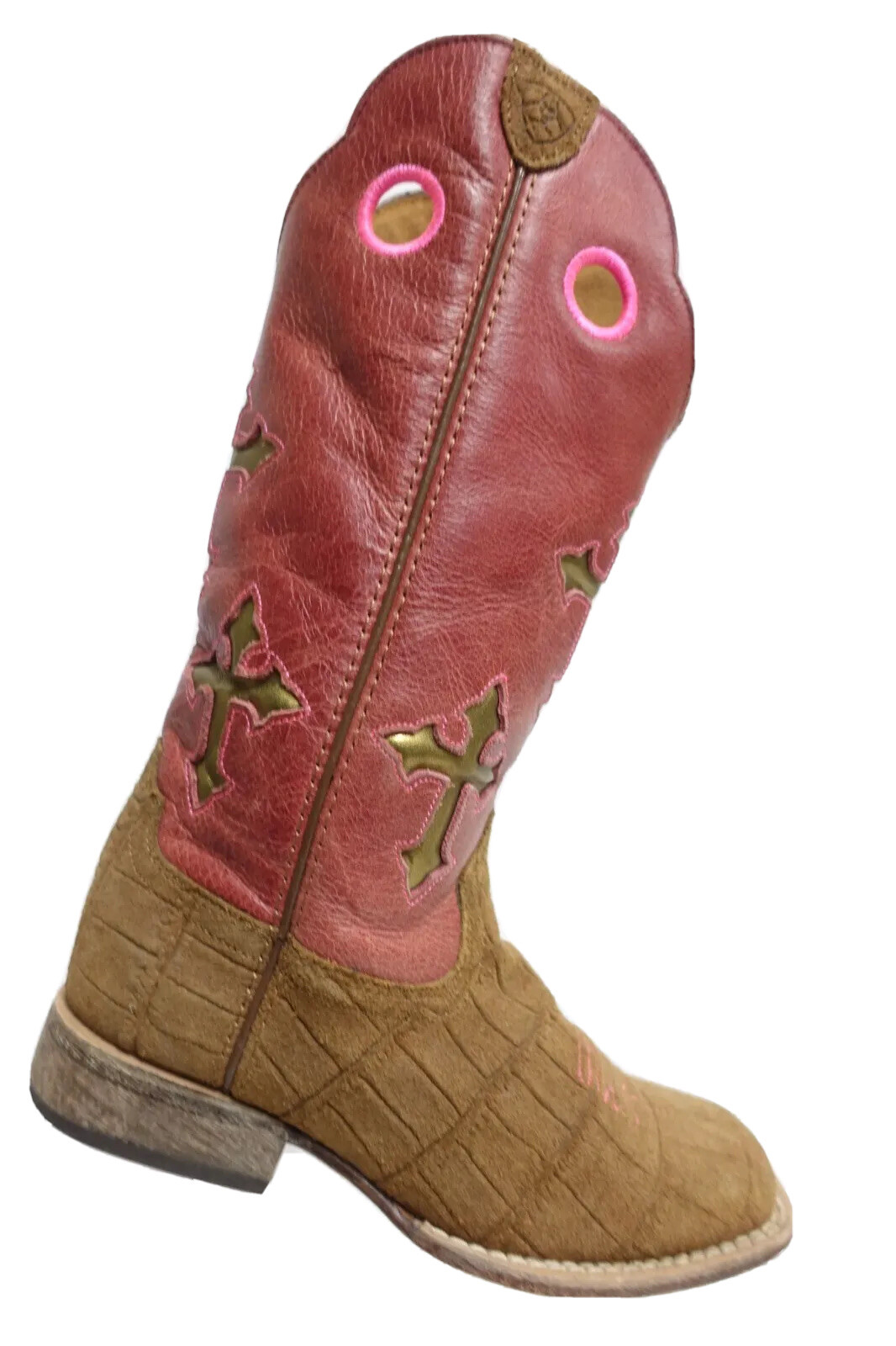 12.5 Kids Leather Cowboy Boots | eBay