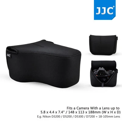 Funda de neopreno para cámara JJC 19*15*11 cm para lente Canon EOS R5 R6 + RF 24-105 mm f/4 L