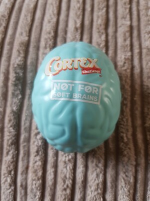 Cortex Challenge - Aqua Blue Brain Stress Ball - Not For Soft Brains Promo