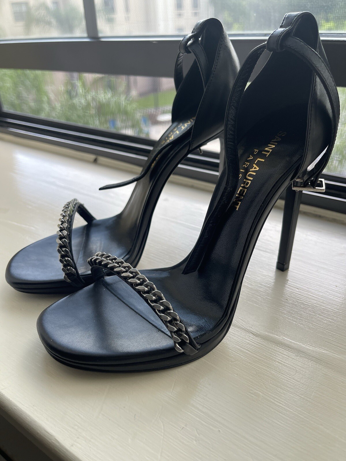 tacchi yves saint laurent. Taglia 35 US 5 5