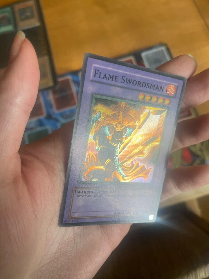 Faded Flame Swordsman LOB-003 The Legend of Blue Eyes White Dragon Yugioh - Image 3 of 4