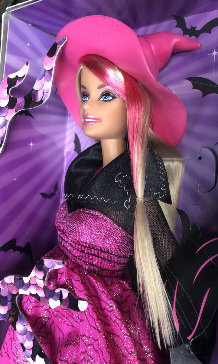 Halloween Modern Witch Pink And Blonde Hair Barbie, New