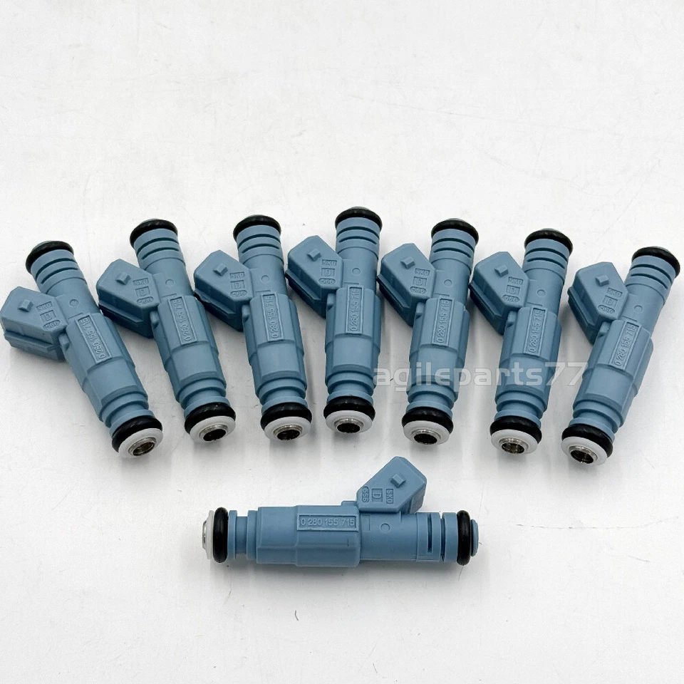 Inyectores de combustible 8 piezas para Dodge RAM 1500 2500 3500 1996-99 5,2 L 5,9 L #0280155715 Foto 2 de 4