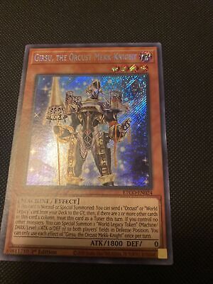 the Orcust Mekk-Knight ETCO-EN024 Secret Rare 1st NM Yugioh Girsu the Orcust Mekk-Knight ETCO-EN024 Secret Rare 1st NM Yugioh Girsu