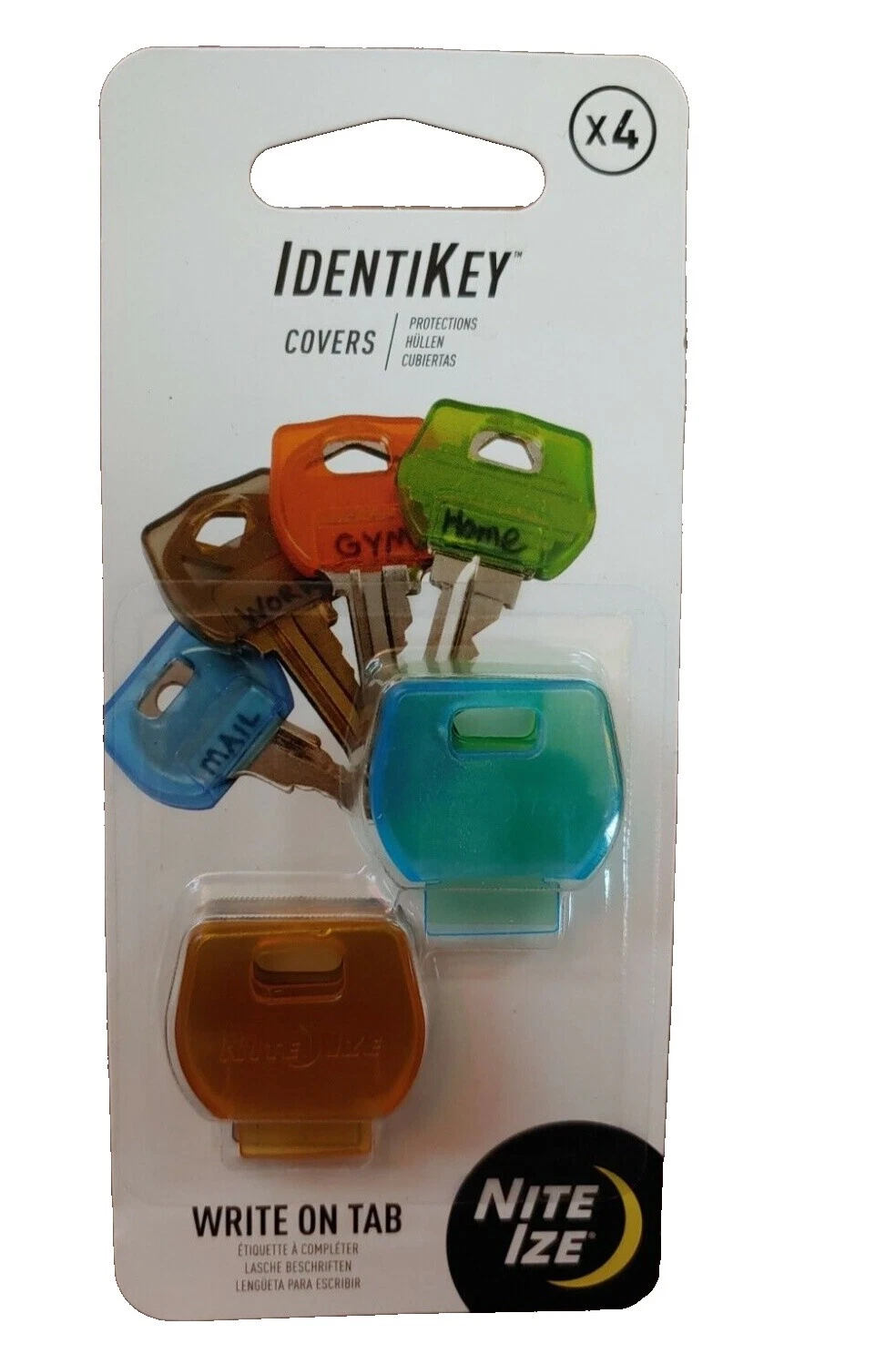 Plástico Nite Ize chaveiros e Estojos para Homens