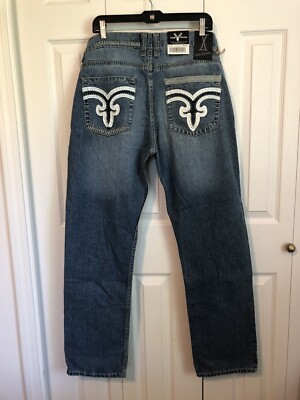 Men's Vault Ten Denim Button Fly Jeans Blue 36x34 NEW C88 | eBay