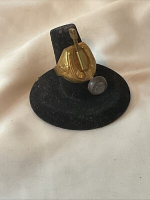 ROY ROGERS BRANDING IRON RING Premium QUAKER OATS PREMIUM 1940s-50s Collectible