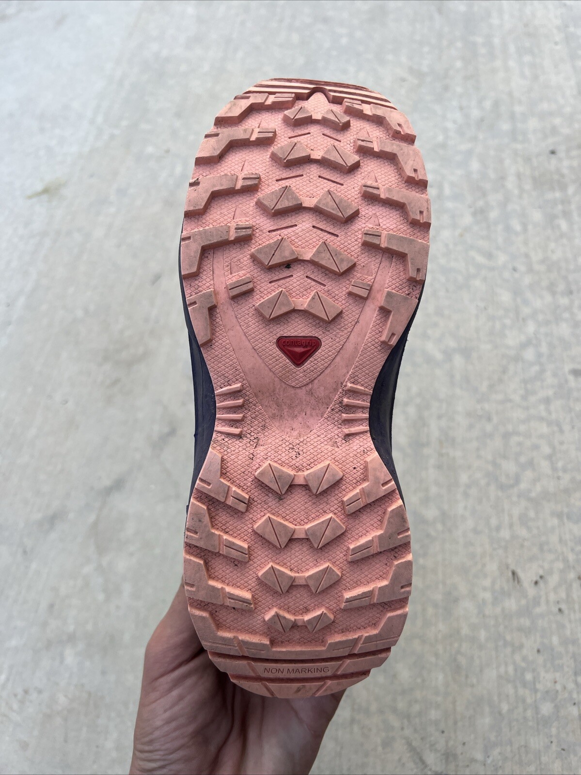 Scarpe da trail running Salomon XA Pro 3D Junior bambina taglia 4 rosso corallo