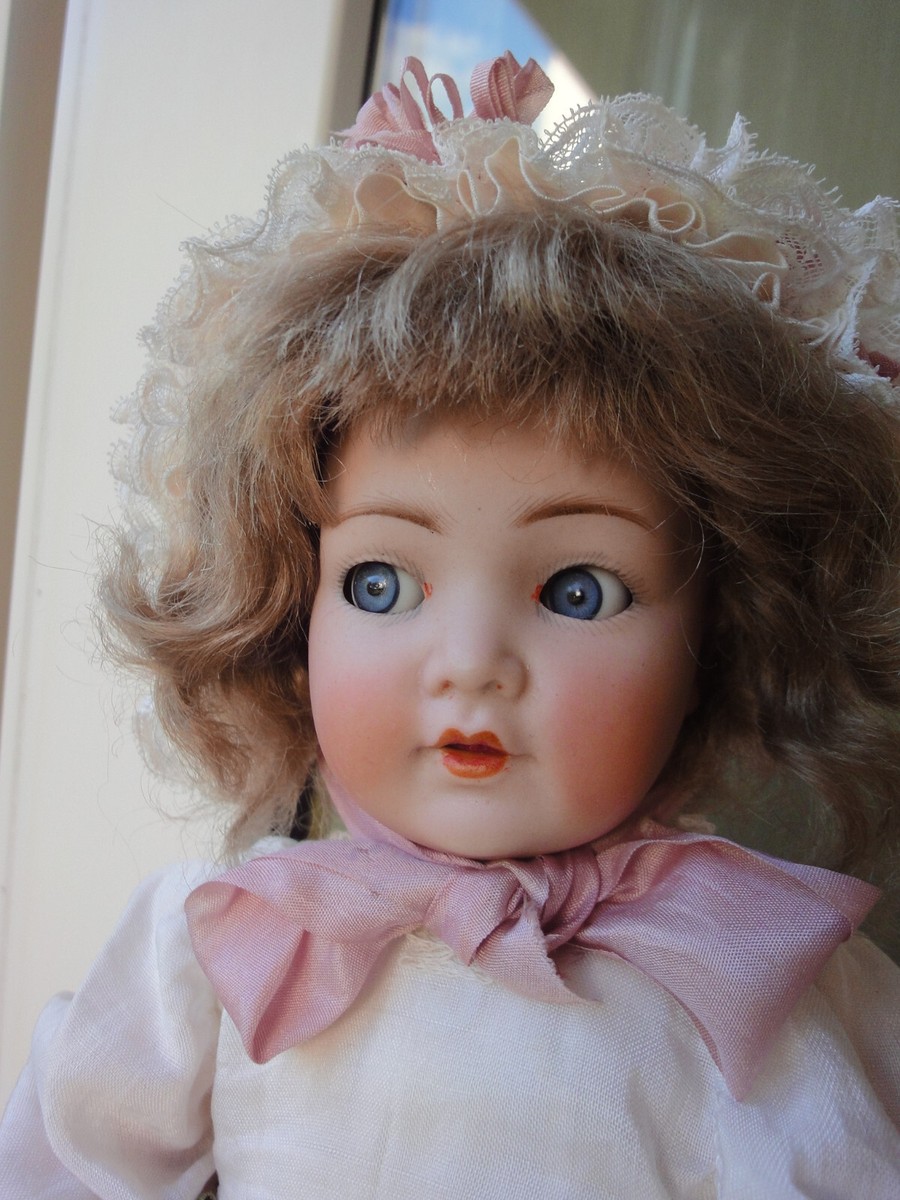 Antique doll K & R Simon & Halbig 117 x rare character doll