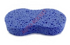 Polish & Wax Sponge Applicator cellulose - valeting, buffing, car, paint BLUE