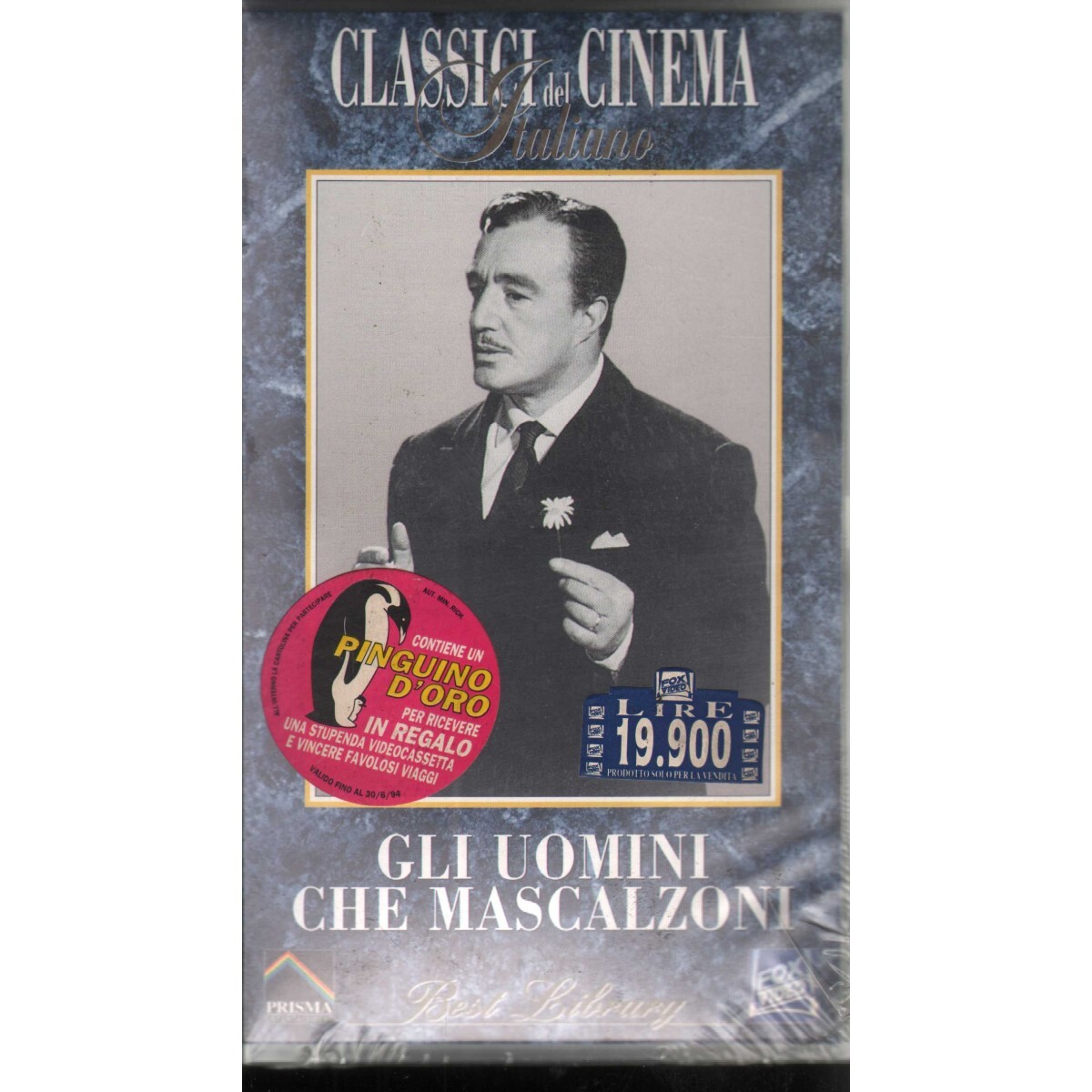 Gli Uomini Che Mascalzoni VHS Mario Camerini Univideo - 2000315 Sealed