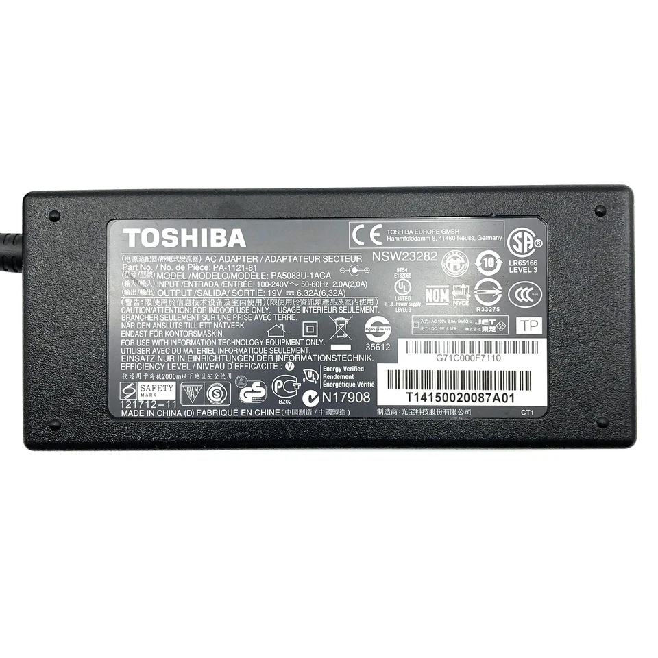 Cargador Original para Portátil Gateway M520 M520S M520X M520XL M680 con Cable P. Foto 4 de 4