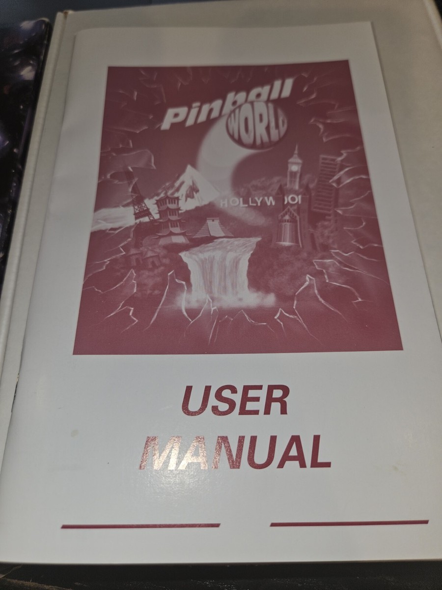 Pinball World 21st Century Spidersoft PC CD-Rom MS-DOS 5.0 or