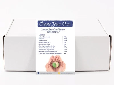 MYSTIC MOMENTS Create Your Own - Festliches Badebomben-Set