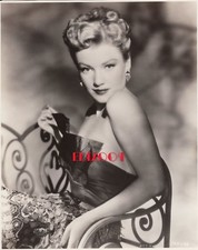 ANNE BAXTER Vintage Original Photo '56 "THE COME ON" Sexy Busty Rare Portrait