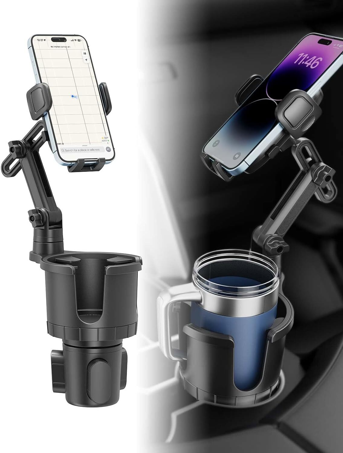 Cup Holder Phone Holder for Car Phone Mount for Car Car Phone Holder iPhone