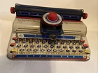 Vintage Marx Junior Typewriter Antique Old Metal Tin Childrens Toy Vtg Rare