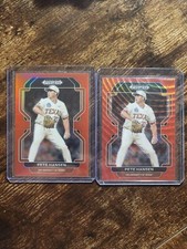 Pete Hansen 2022 Panini Prizm Draft Picks RED/RED WAVE PRIZM CARDINALS Prospect 