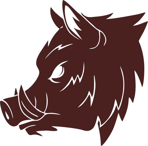 Wild Hog Piglet Porky Boar Truck JDM Auto Car Bumper Window Vinyl Decal Sticker - Picture 6 of 13