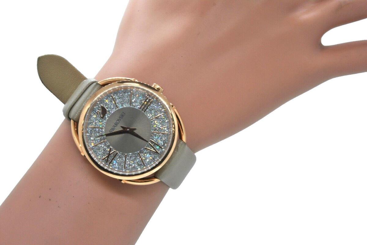 時計 SWAROVSKI 5158544 Crystalline Oval Watch Swarovski Crystal Crystalline Oval Rose Gold Tone Wrist