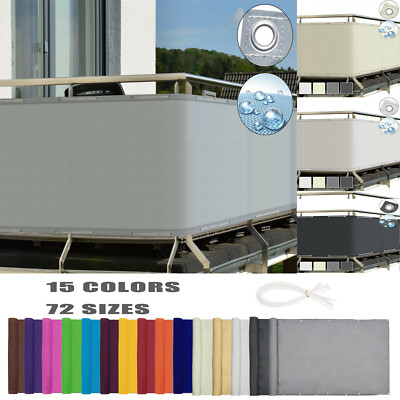 Balkon Sichtschutz Schatten Wasserdicht Winddicht 98% UV-Schutz Serie