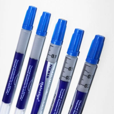 Halnziye Wärmeleitpaste Thermal Grease 1g Spritze Prozessor CPU GPU PC Computer