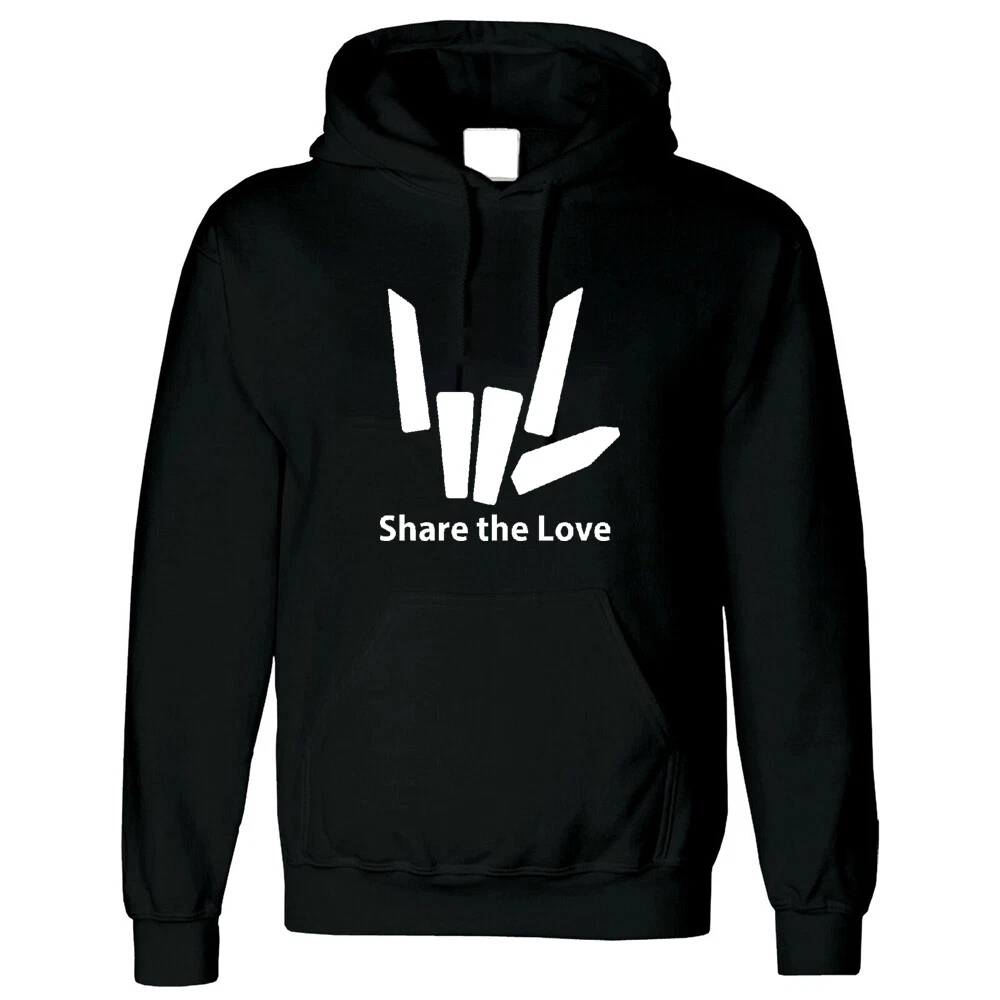 Share the love hoodie kids top