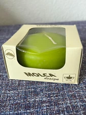 Molca Design 3" Round Floating Candle, Netherlands, Choose Lime or Yellow, NEW