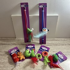 Cat Toy Bundle Set Of 10 Toys  Great Stocking Stuffers  