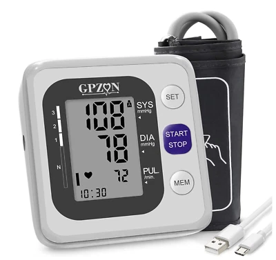 GPZON Digital Bloog Pressure Monitor B26 Upper arm intelligent Type B26 Large