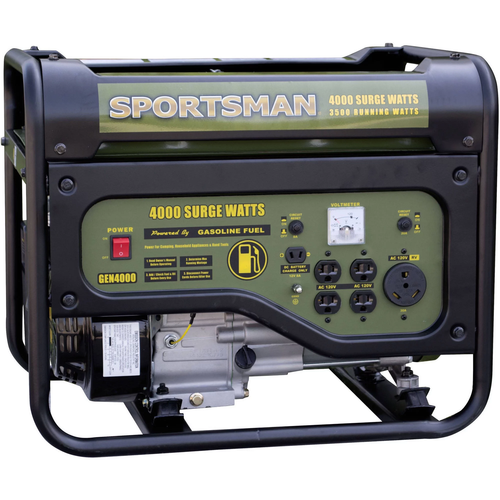 Sportsman Gasoline 4000W Portable Generator - Picture 7 of 11