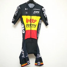 RARE Arnaud DE LIE Lotto Dstny Belgian Champion Aero Suit ProRider issue Genuine