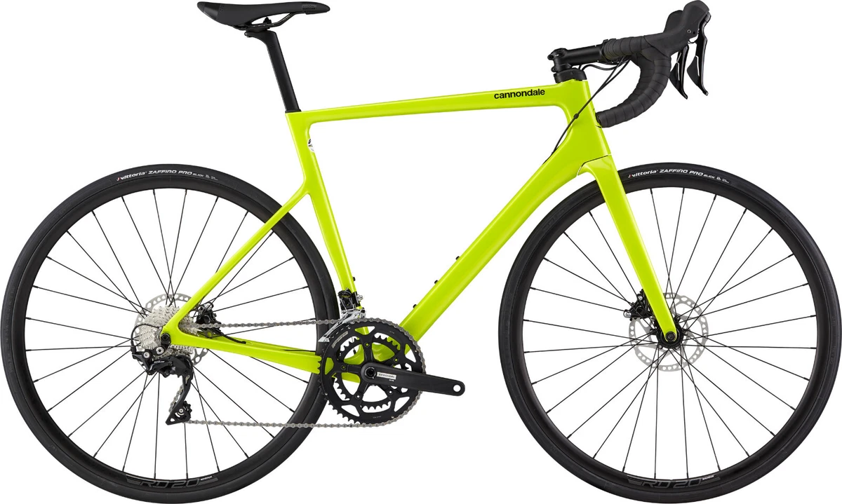 Cannondale SuperSix EVO Carbon Disc 105 Road Bike 56cm BIO Lime NEW