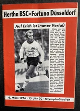 BL 75/76 Hertha BSC - Fortuna Düsseldorf, 06.03.1976 - Erich Beer