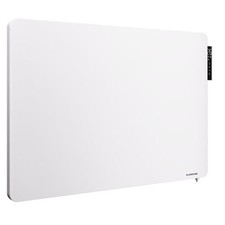Riscaldamento a infrarossi 650 W riscaldatore termostato parete radiatore telecomando bianco