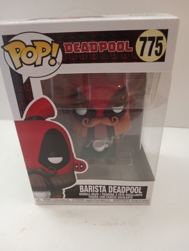 Marvel Deadpool, Taco Truck + Funko Pop #775 Barista Deadpool, NIB - Picture 11 of 12