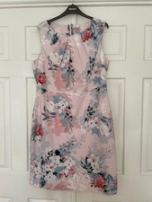 Phase Eight pink floral dress Size 16