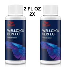 Wella Welloxon KP Creme Developer 2 oz - 2 Bottles - Pick Volume