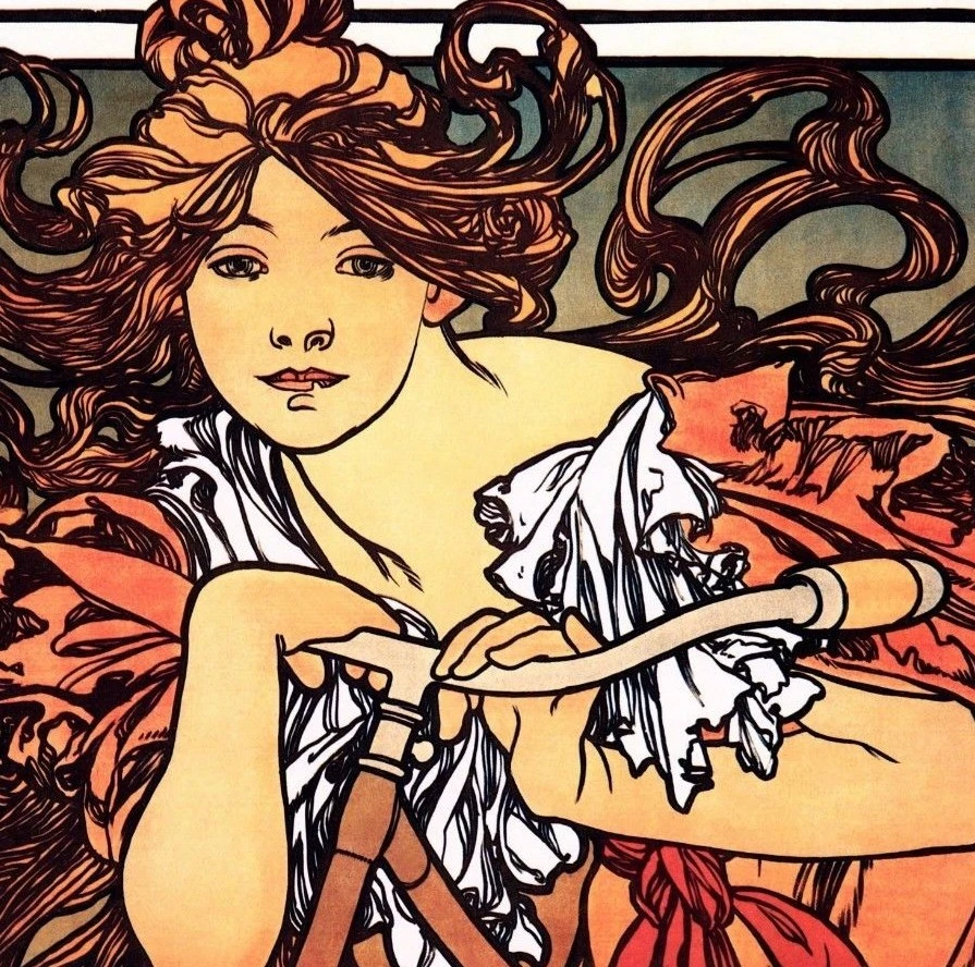 Impresión de póster vintage Cycles Perfecta 1902 estilo retro Mucha arte en bicicleta Foto 2 de 4