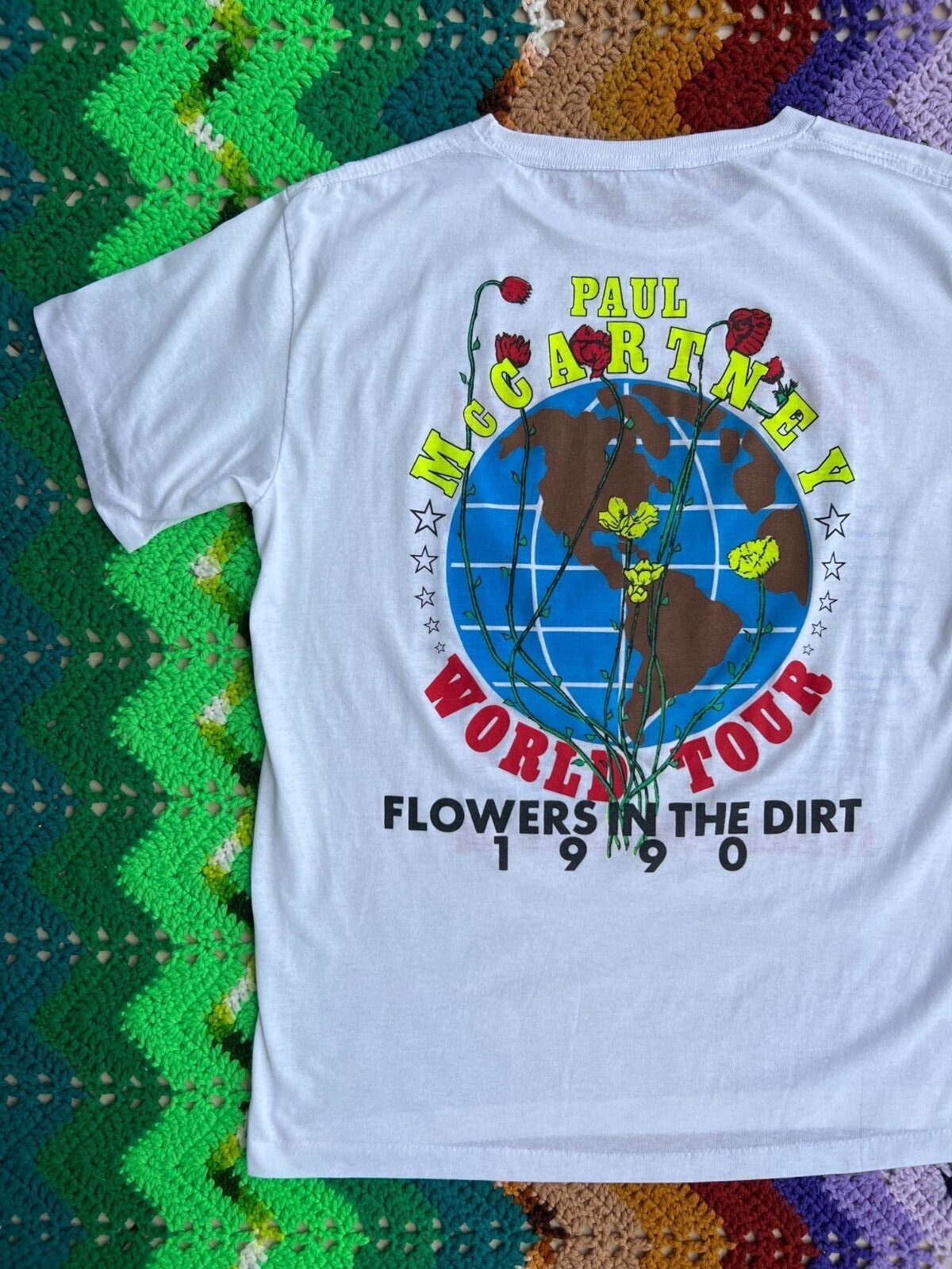Vintage Paul McCartney 1990 Flowers In The Dirt World… Gem