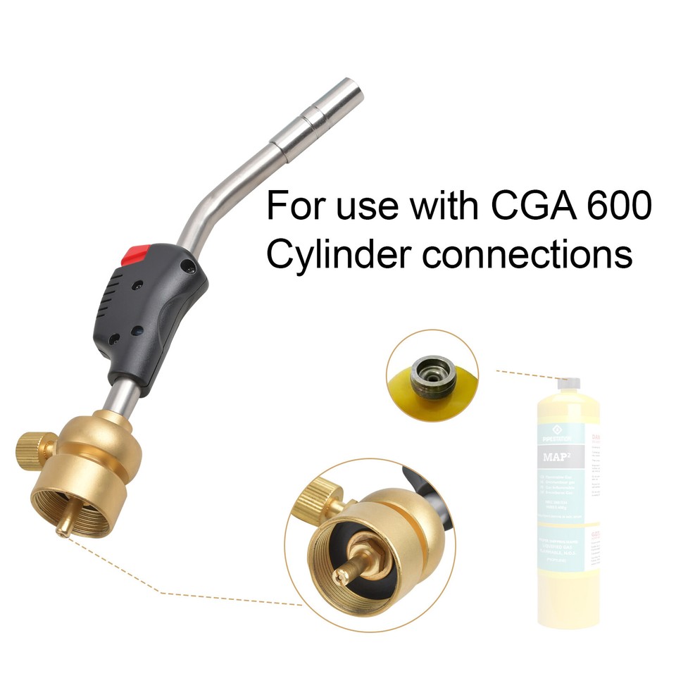 Professional Propane Mapp Blow Torch Welding Soldering Brazing Gas