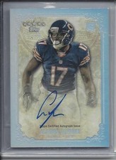 ALSHON JEFFERY 2012 TOPPS 5 FIVE STAR RAINBOW HOLOFOIL ON CARD AUTO RC #D 11/25