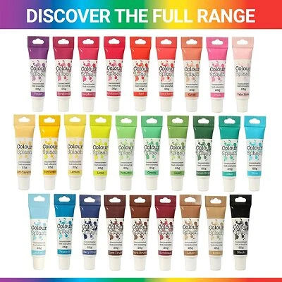 Cake Food Gel Colour Splash Colouring Paste Icing Cake Decorating Concentrated