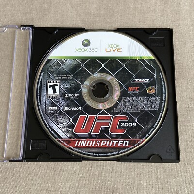 UFC 2009 Undisputed (Microsoft Xbox 360 2009) Multiplayer Fight UFC 2009 Undisputed (Microsoft Xbox 360 2009) Multiplayer Fight
