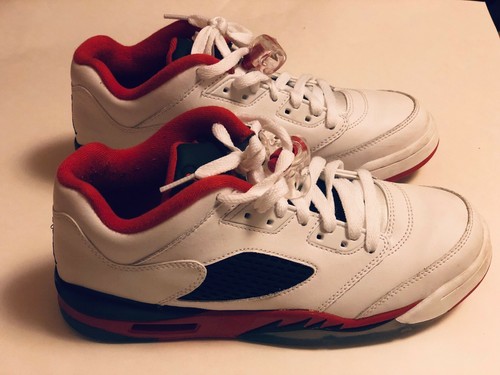 jordan 5 fire red ebay