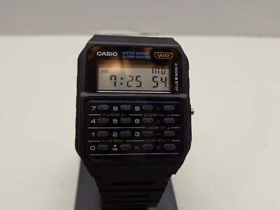 Casio Data Bank DB02, 8-Digit Calculator Watch New | eBay