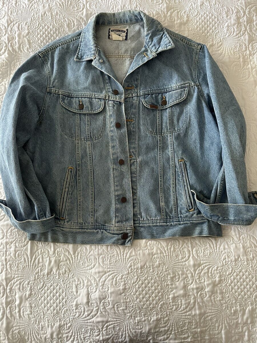 Vintage LEE Denim Jacket Size Large | eBay Vintage LEE Denim Jacket Size Large | eBay