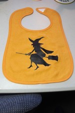 HALLOWEEN WITCH Baby Bib Cool 